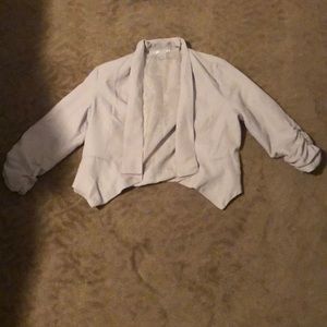 Cream colored blazer